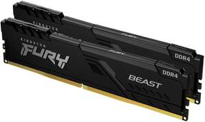 ОЗУ Kingston DDR4 16GB (2x8GB) 3200Mhz FURY Beast Black